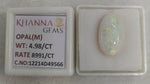 Load image into Gallery viewer, 4.98/CT Natural FIRE OPAL with Govt. Lab Certificate-12214D49566