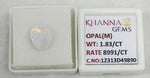 Load image into Gallery viewer, 1.83/CT Natural FIRE OPAL with Govt. Lab Certificate-12313D49890