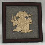 Load image into Gallery viewer, PANCH MUKHI BALAJI PYRITE YANTRA FRAME
