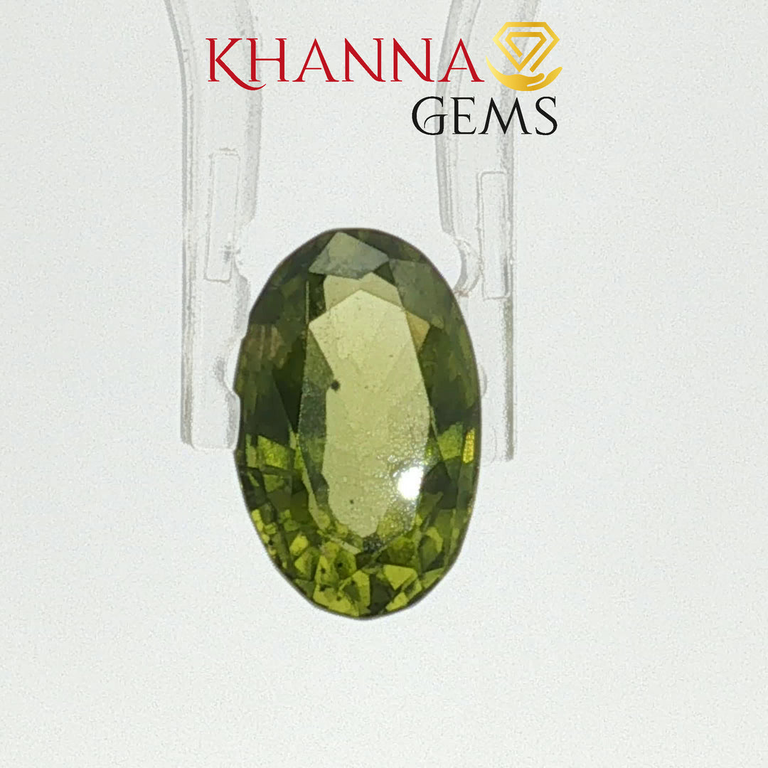4.32/CT Natural Peridot Stone With Govt. Lab Certificate-110475