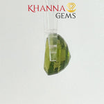 Load image into Gallery viewer, 4.07/CT Natural Peridot Stone With Govt. Lab Certificate-110477