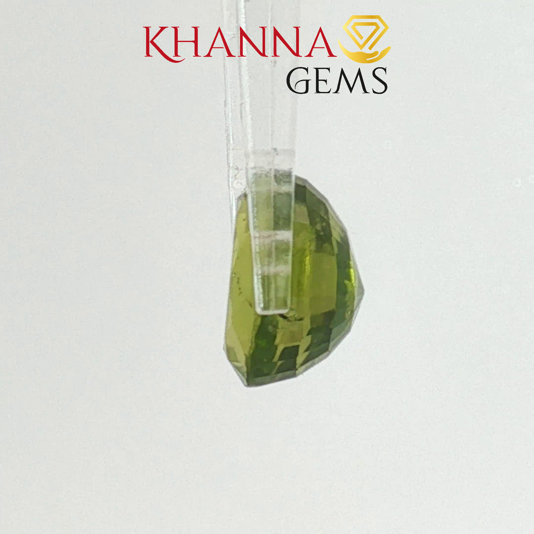 4.07/CT Natural Peridot Stone With Govt. Lab Certificate-110477