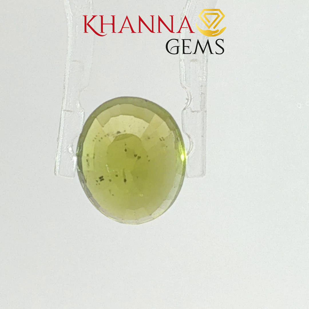 4.07/CT Natural Peridot Stone With Govt. Lab Certificate-110477