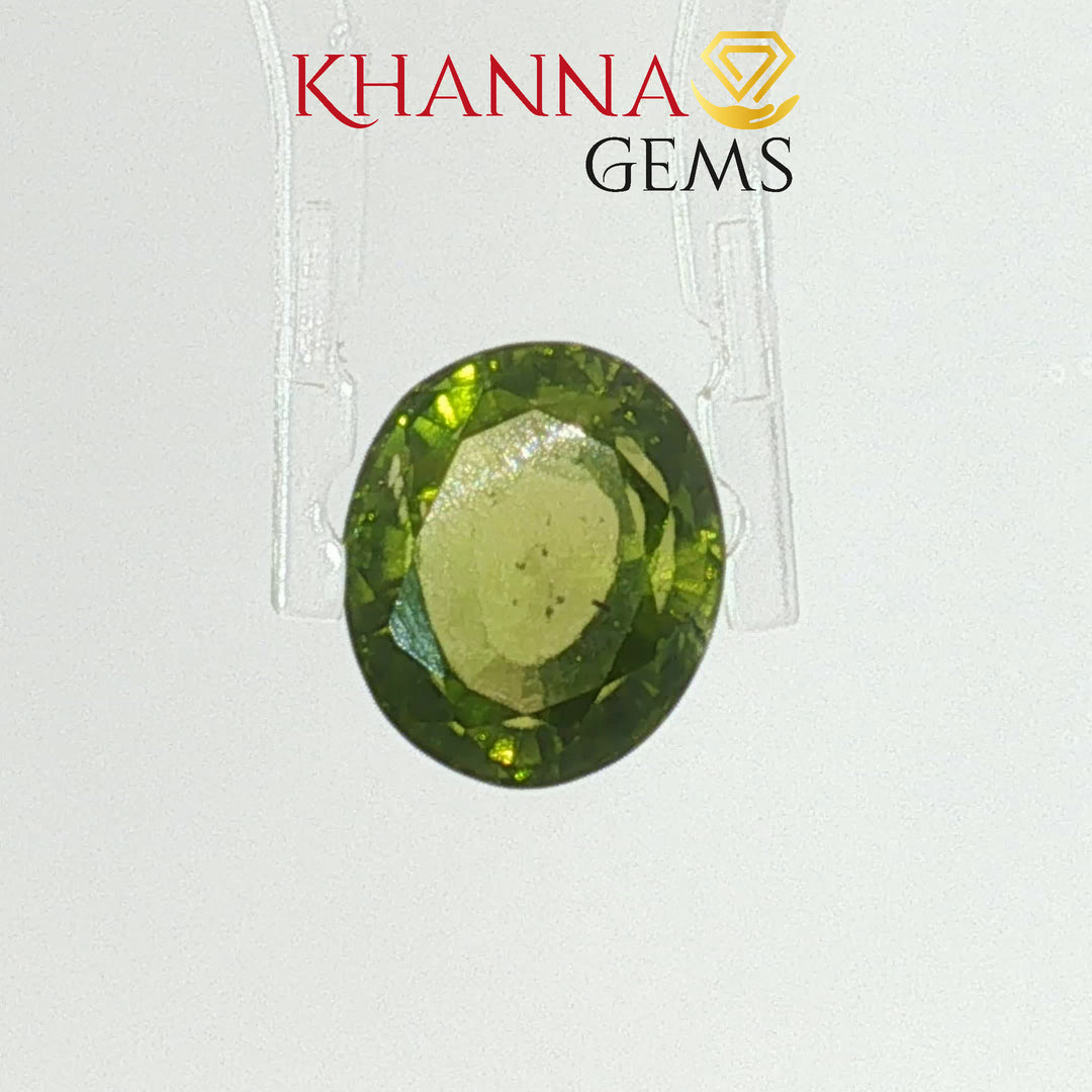 4.07/CT Natural Peridot Stone With Govt. Lab Certificate-110477