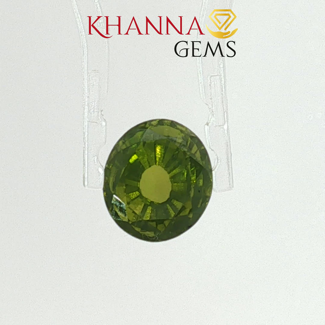 4.35/CT Natural Peridot Stone With Govt. Lab Certificate-110478