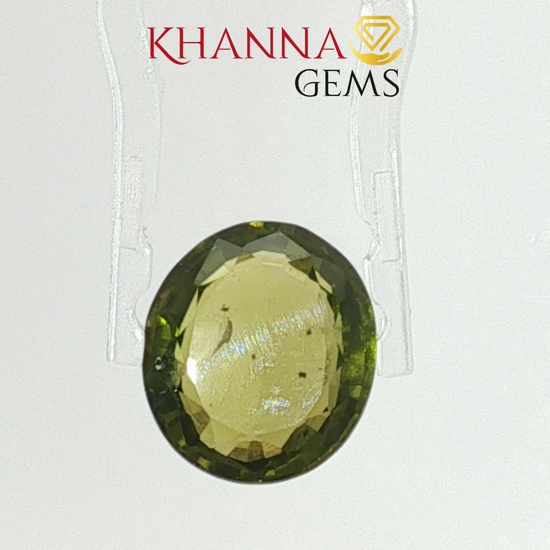 4.50/CT Natural Peridot Stone With Govt. Lab Certificate-110482