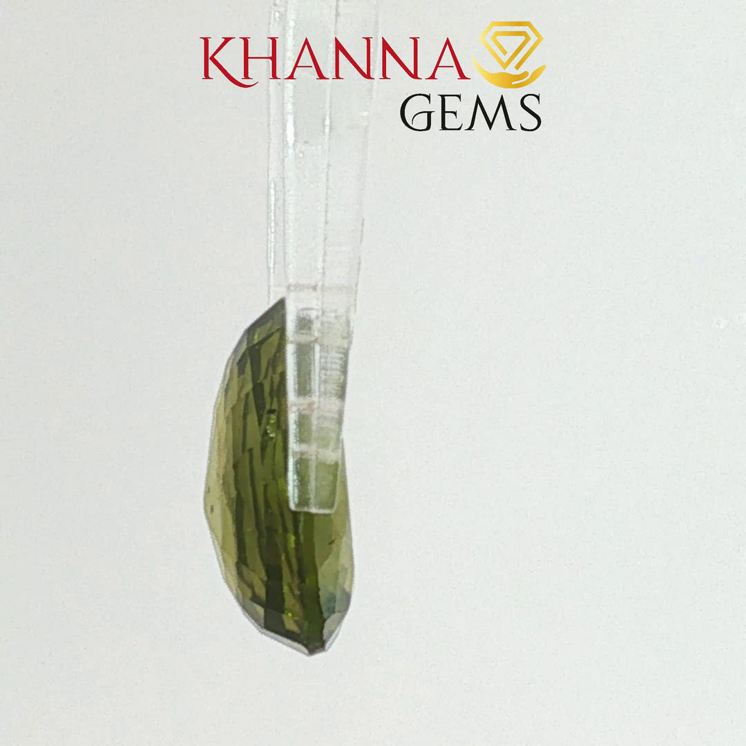 4.50/CT Natural Peridot Stone With Govt. Lab Certificate-110482