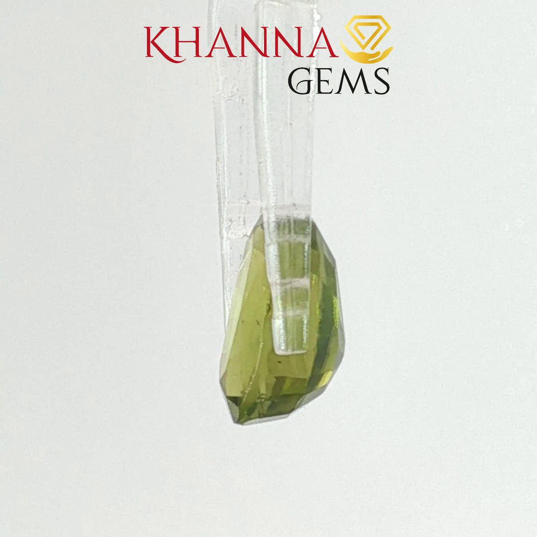 3.83/CT Natural Peridot Stone With Govt. Lab Certificate-110483