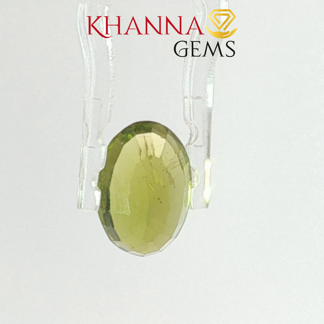 3.83/CT Natural Peridot Stone With Govt. Lab Certificate-110483