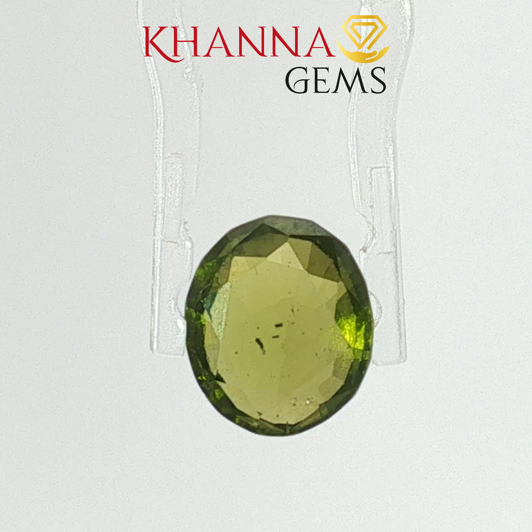 3.90/CT Natural Peridot Stone With Govt. Lab Certificate-110484