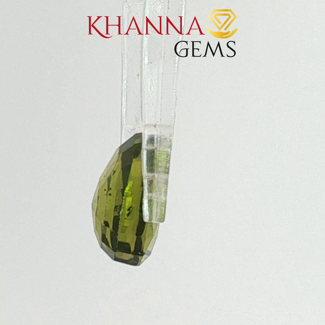 3.90/CT Natural Peridot Stone With Govt. Lab Certificate-110484