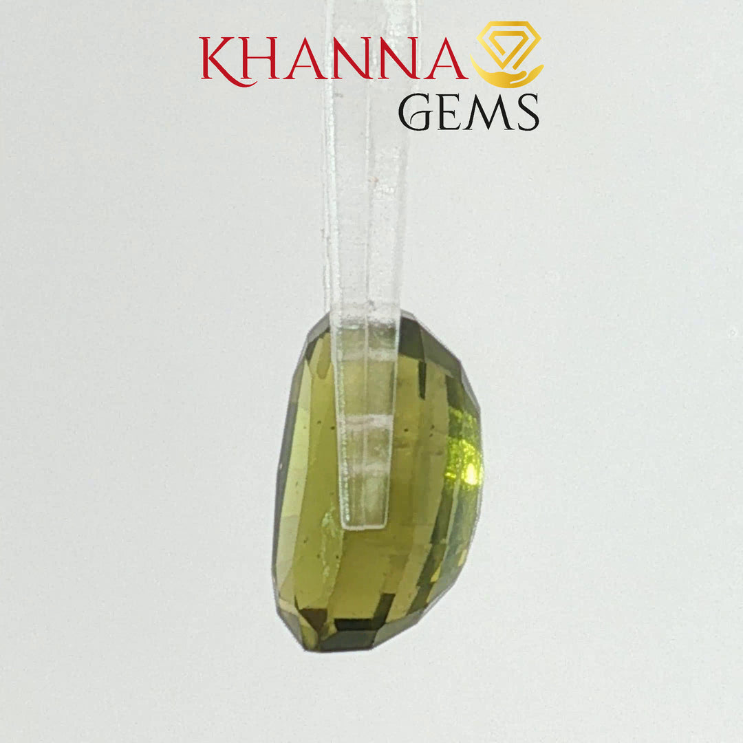 4.45/CT Natural Peridot Stone With Govt. Lab Certificate-110485