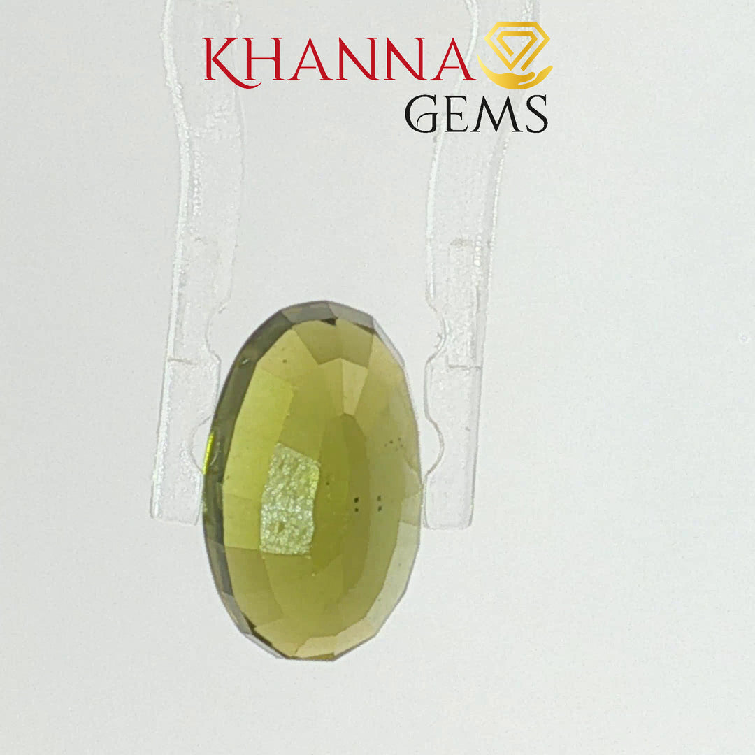 4.45/CT Natural Peridot Stone With Govt. Lab Certificate-110485