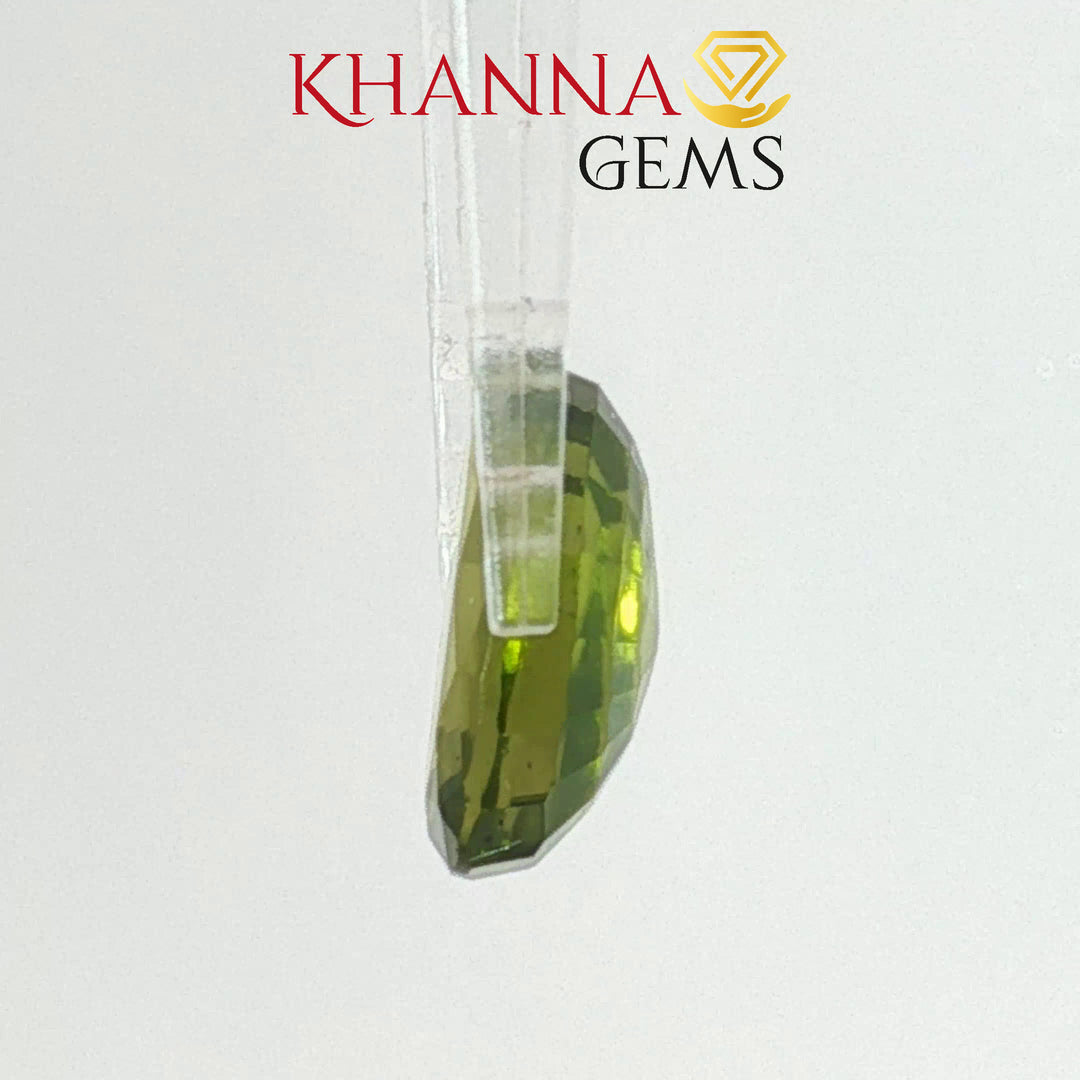 4.42/CT Natural Peridot Stone With Govt. Lab Certificate-110487
