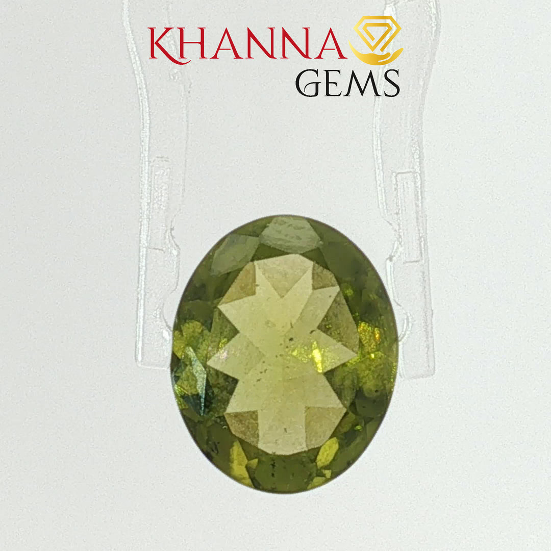 3.75/CT Natural Peridot Stone With Govt. Lab Certificate-110489