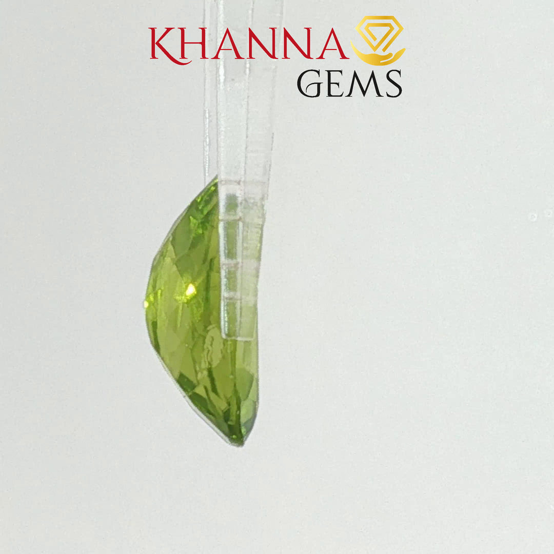 4.43/CT Natural Peridot Stone With Govt. Lab Certificate-110848
