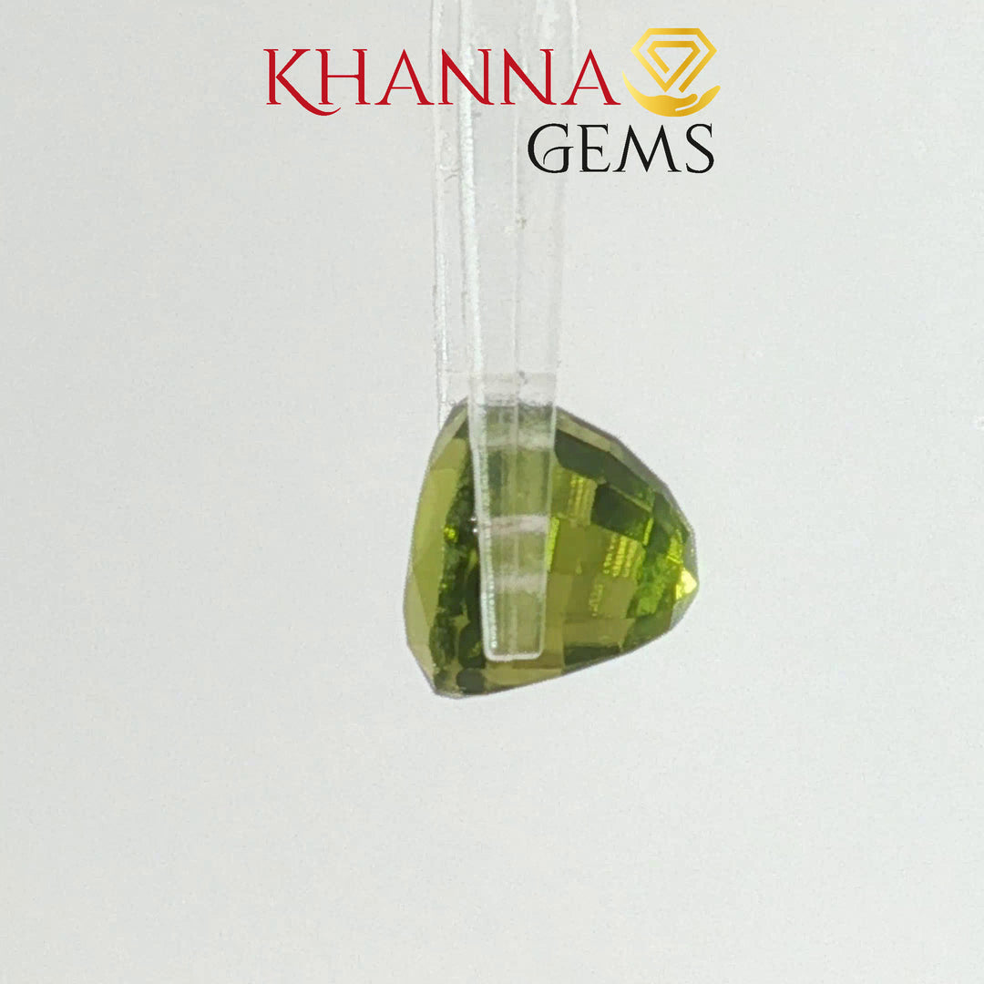 3.89/CT Natural Peridot Stone With Govt. Lab Certificate-110849
