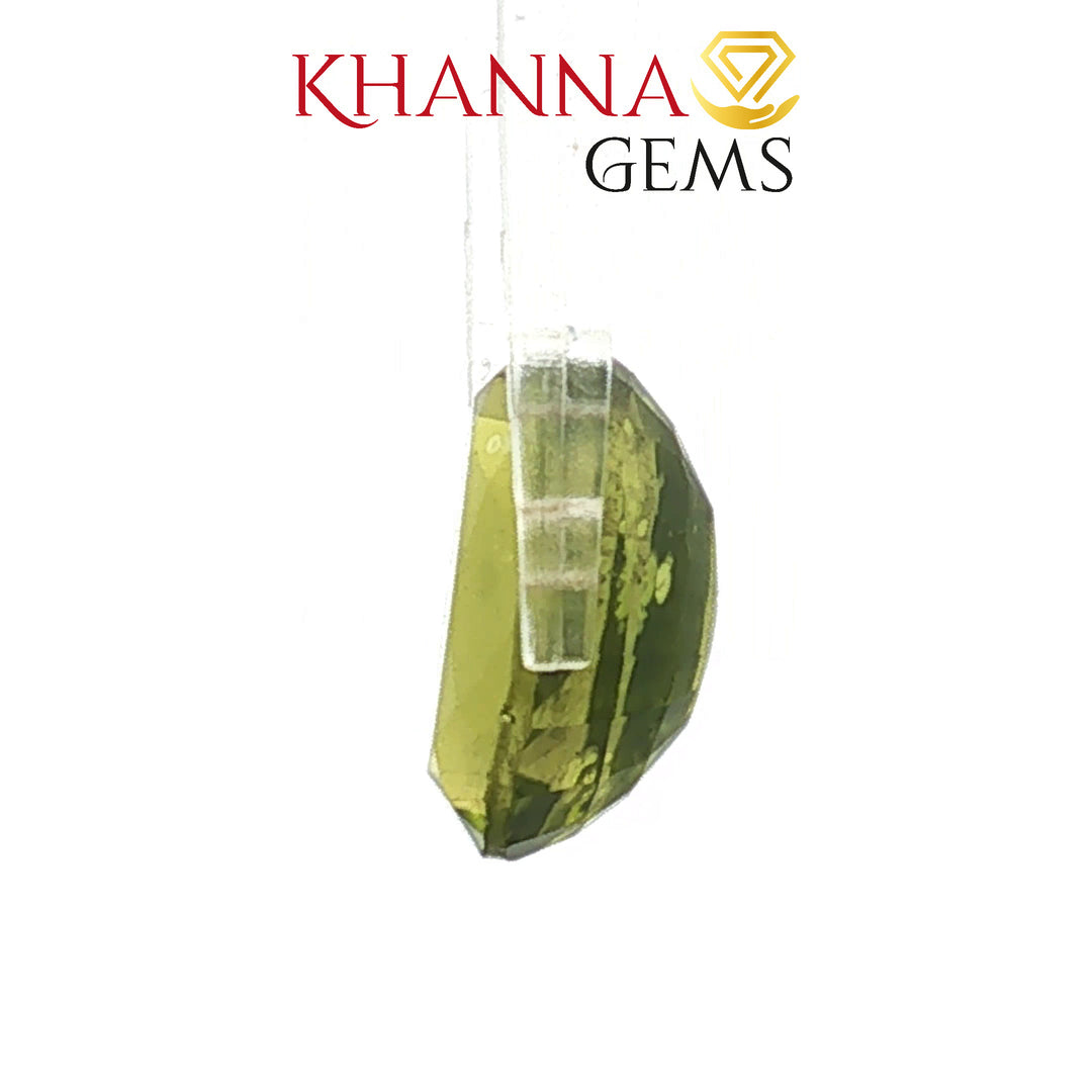 3.97/CT Natural Peridot Stone With Govt. Lab Certificate-138751