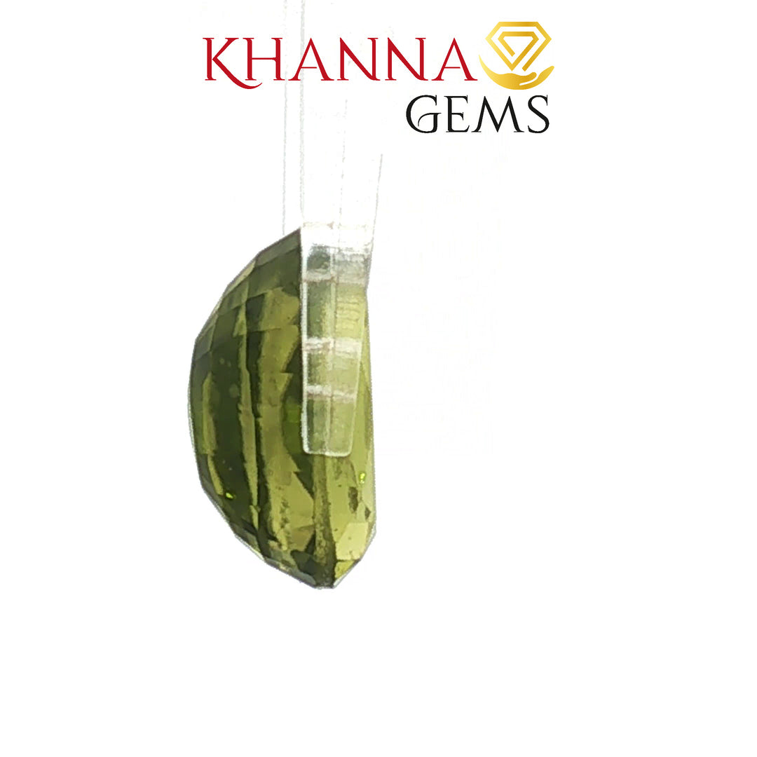 3.97/CT Natural Peridot Stone With Govt. Lab Certificate-138751