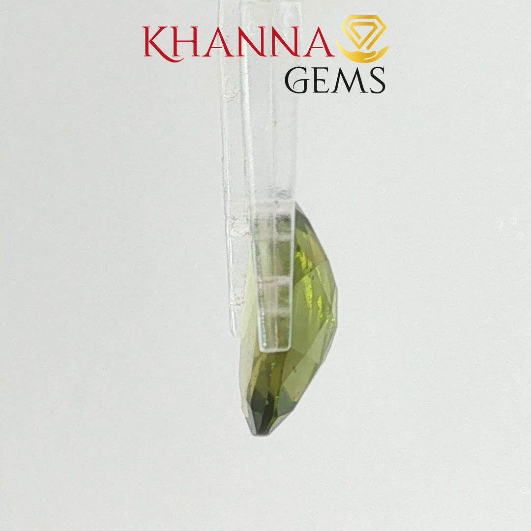 3.63/CT Natural Peridot Stone With Govt. Lab Certificate-138752