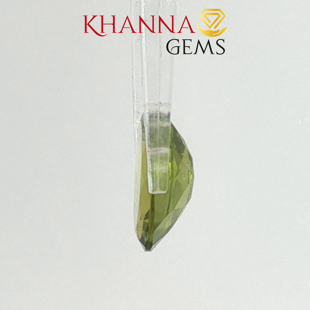 3.79/CT Natural Peridot Stone With Govt. Lab Certificate-138753