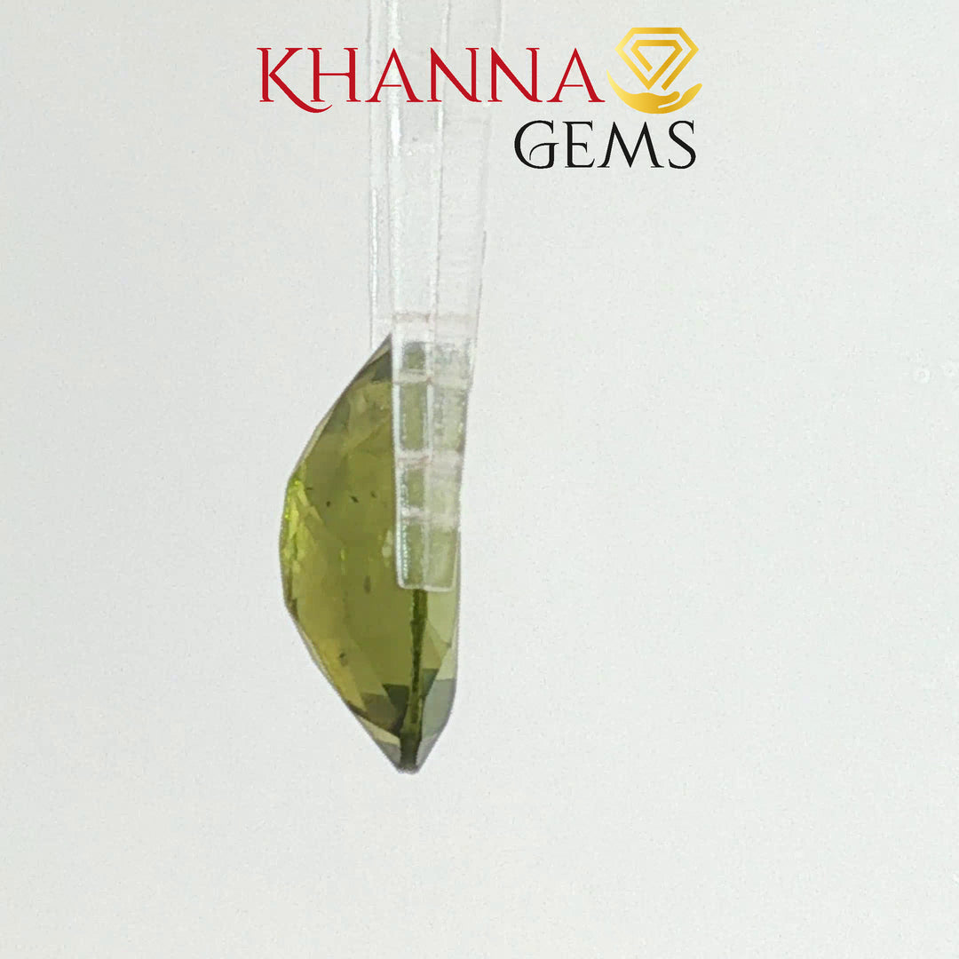 3.79/CT Natural Peridot Stone With Govt. Lab Certificate-138753