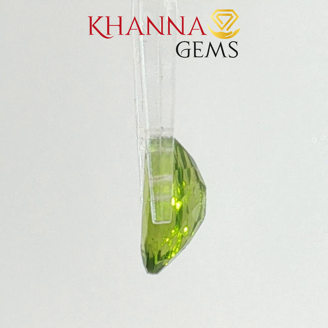 3.76/CT Natural Peridot Stone With Govt. Lab Certificate-138754