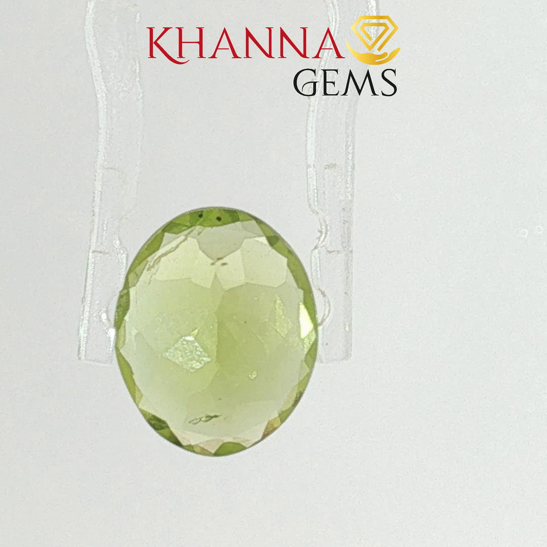 3.76/CT Natural Peridot Stone With Govt. Lab Certificate-138754