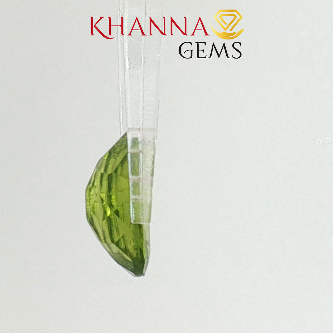 3.76/CT Natural Peridot Stone With Govt. Lab Certificate-138754