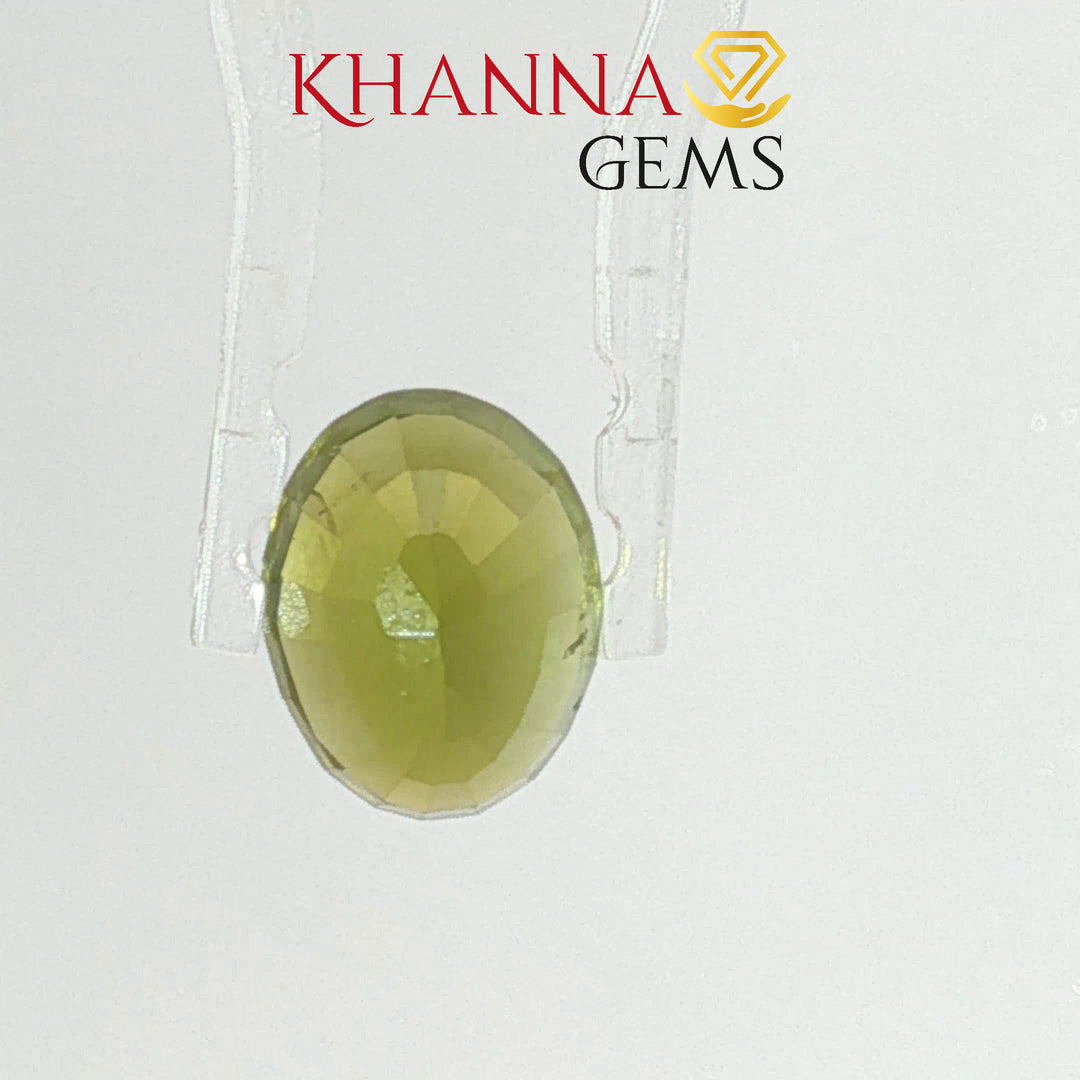 3.70/CT Natural Peridot Stone With Govt. Lab Certificate-138755