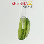 Load image into Gallery viewer, 10.76/CT Natural Peridot Stone With Govt. Lab Certificate-DGSL/G1430/CSI/14225