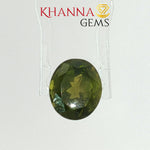 Load image into Gallery viewer, 4.92/CT Natural Peridot Stone With Govt. Lab Certificate-1804D4318