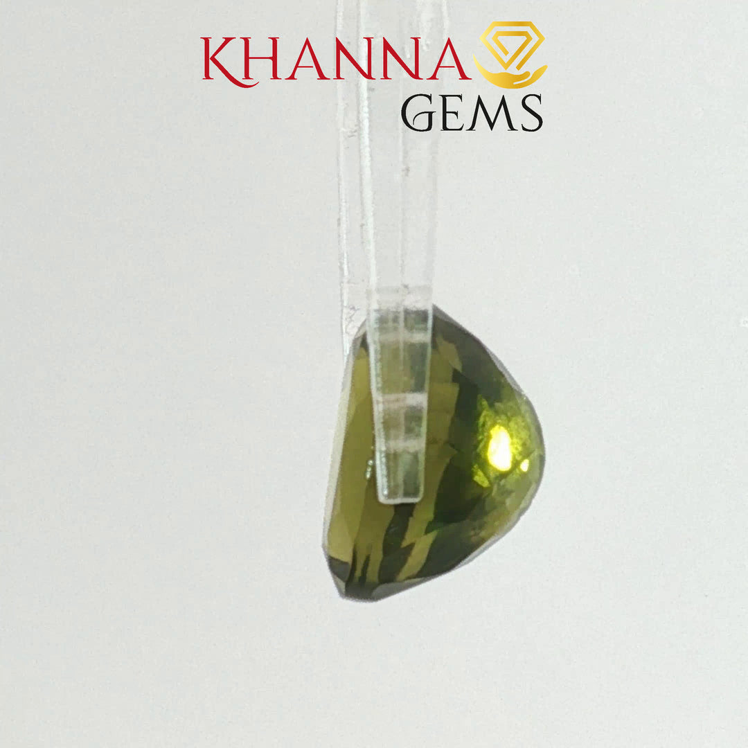4.92/CT Natural Peridot Stone With Govt. Lab Certificate-1804D4318