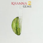 Load image into Gallery viewer, 4.86/CT Natural Peridot Stone With Govt. Lab Certificate-7987D31858