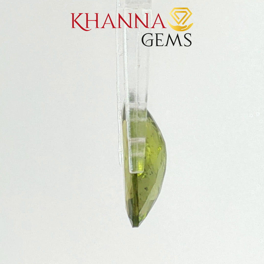 4.46/CT Natural Peridot Stone With Govt. Lab Certificate-DGSL/H1531/CSI/17250