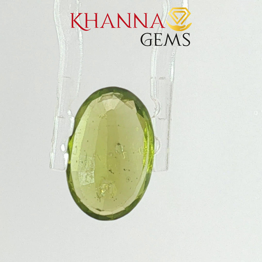 4.04/CT Natural Peridot Stone With Govt. Lab Certificate-DGSL/H1531/CSI/17254