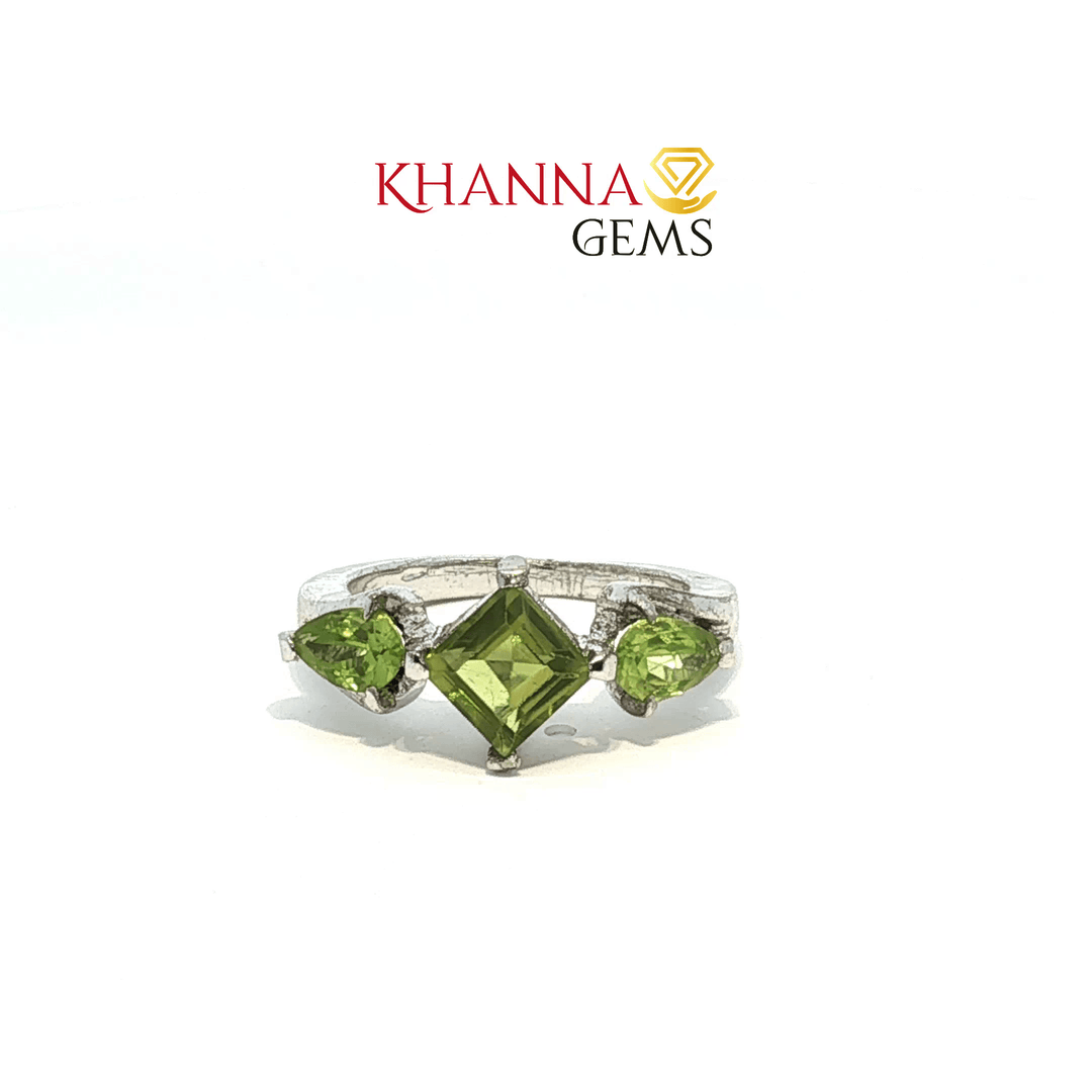 4.51/GM  PERIDOT RING Earrings - G0592