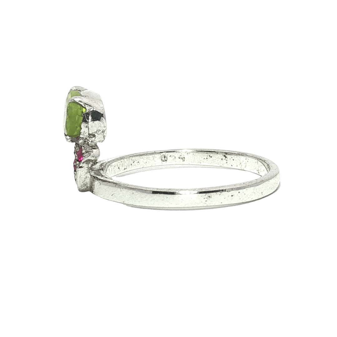 2.20/GM  PERIDOT SPIN RING Earrings - G0600