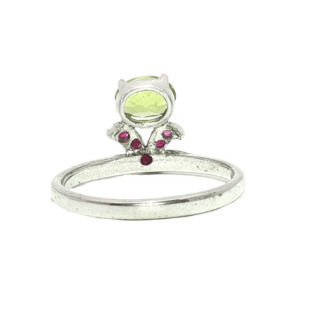 2.20/GM  PERIDOT SPIN RING Earrings - G0600