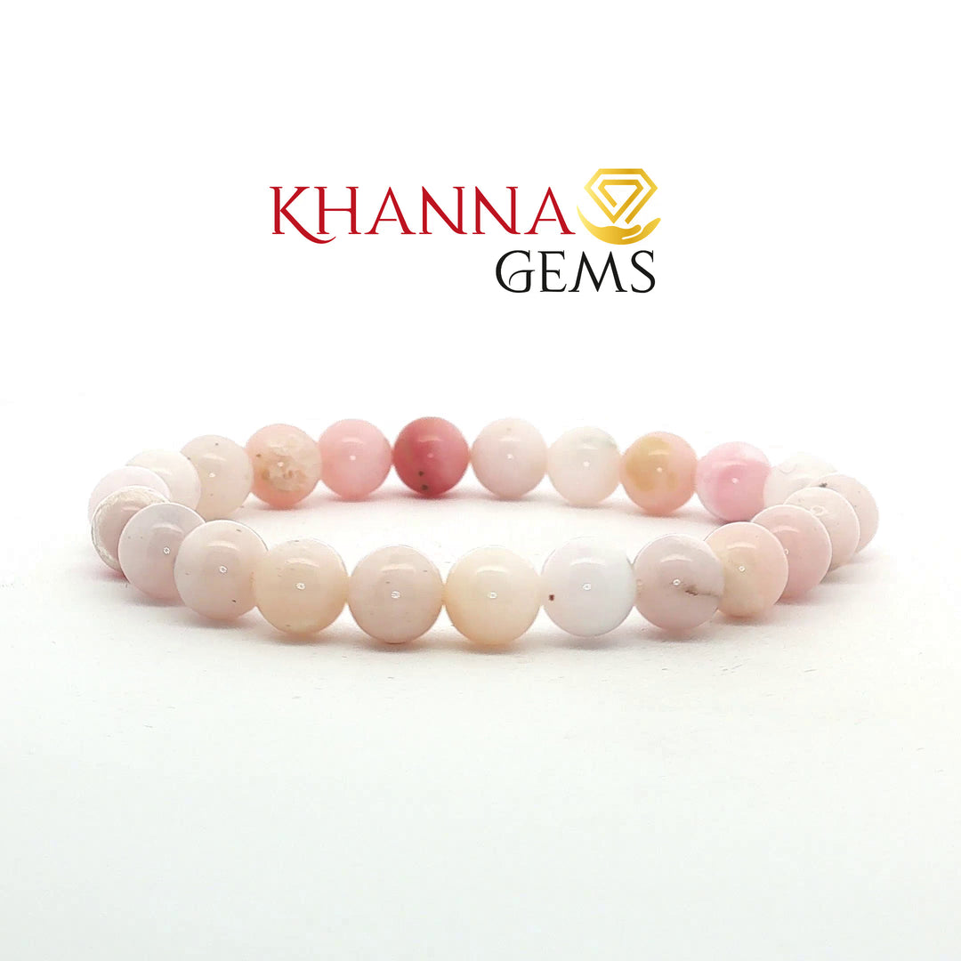 Natural Pink Opal Bracelet