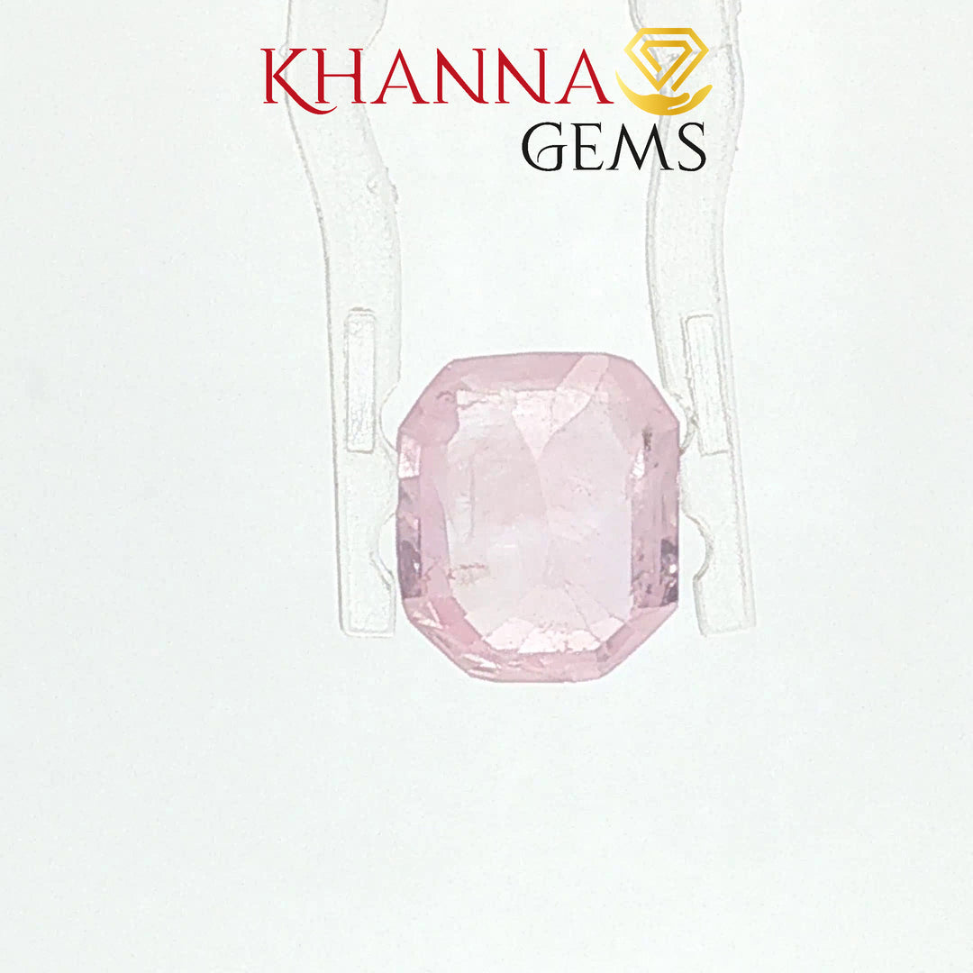 3.11/CT Natural Pink Sapphire with Govt Lab Certificate-116235