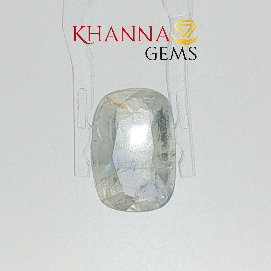 6.03 Ratti Natural yellow sapphire with Govt Lab Certificate-(16650)