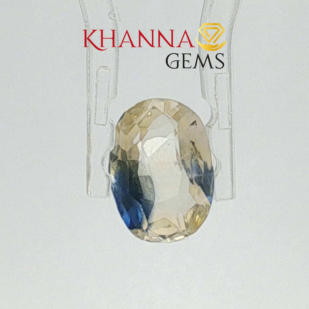 4.07/CT Natural Ceylonese Pukhraj with Govt Lab Certificate (8991)