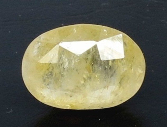 10.38/CT Natural Yellow Sapphire With Govt Lab Certificate (6771)