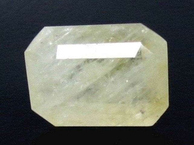 3.74/CT Natural Yellow Sapphire With Govt Lab Certificate (6771)