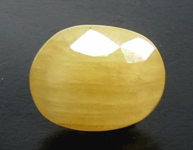 5.75/CT Natural Yellow Sapphire With Govt Lab Certificate (2331)