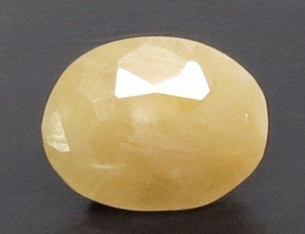 4.50/CT Natural Yellow Sapphire With Govt Lab Certificate (2331)