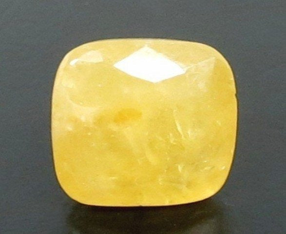 4.93/CT Natural Yellow Sapphire With Govt Lab Certificate (2331)