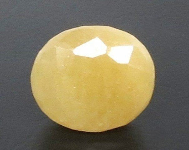 6.45/CT Natural Yellow Sapphire With Govt Lab Certificate (2331)