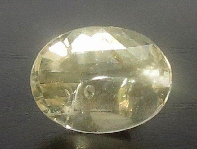6.32/CT Natural Yellow Sapphire With Govt Lab Certificate (56610)